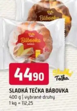 Terno Sladká tečka bábovka nabídka