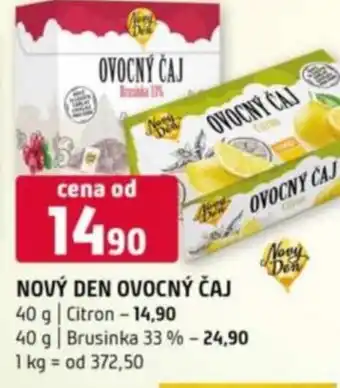 Terno Nový den ovocný čaj nabídka
