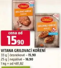 Terno Vitana grilovací koření nabídka