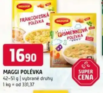Terno Maggi polévka nabídka