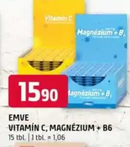 Terno EMVE Vitamin c, magnézium + B6 nabídka