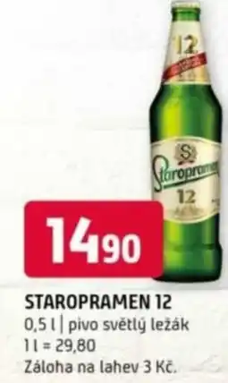 Terno STAROPRAMEN 12 nabídka