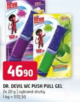 Terno Dr. Devil WC push pull gel nabídka