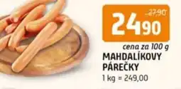 Terno Mahdalíkovy párečky nabídka