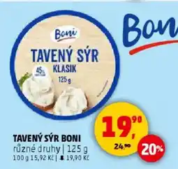 Penny Market Tavený sýr Boni nabídka