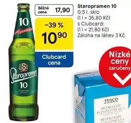 Tesco Staroprame 10, 0,5 l nabídka