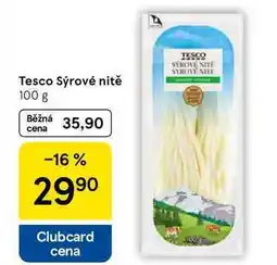 Tesco Tesco Sýrové nitě, 100 g nabídka