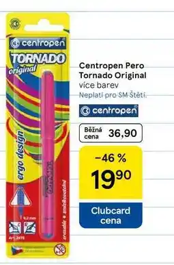 Tesco Centropen Pero Tornado Original, více barev nabídka