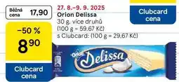 Tesco Orion Delissa, 30 g, více druhů nabídka