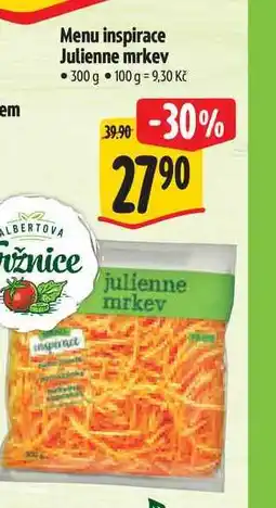 Albert Menu inspirace Julienne mrkev 300 g nabídka