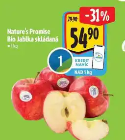 Albert Nature's Promise Bio Jablka 1 kg nabídka