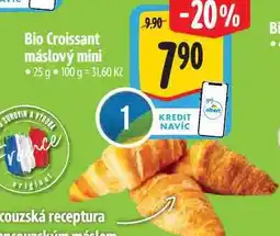 Albert Bio Croissant máslový mini 25 g nabídka