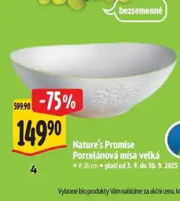 Albert Nature's Promise Porcelánová mísa velká pr.26 cm nabídka