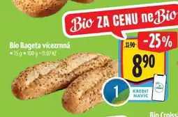 Albert Bio Bageta vícezrnná 75 g nabídka
