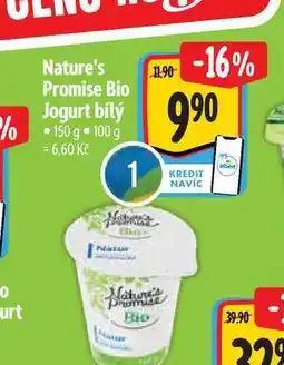 Albert Nature's Promise Bio Jogurt bílý - 150 g nabídka