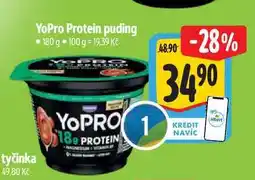 Albert YoPro Protein puding 180 g nabídka