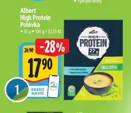 Albert Albert High Protein Polévka 55 g nabídka
