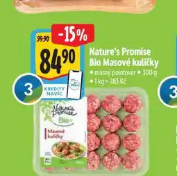 Albert Nature's Promise Bio Masové kuličky 300 g nabídka