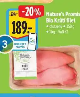 Albert Nature's Promise Bio Krůtí filet 350 g nabídka