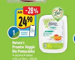 Albert Nature's Promise Veggie Bio Pomazánka 125 g nabídka