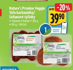 Albert Nature's Promise Veggie Tofu karbanátky/ Seitanové tyčinky 200 g nabídka