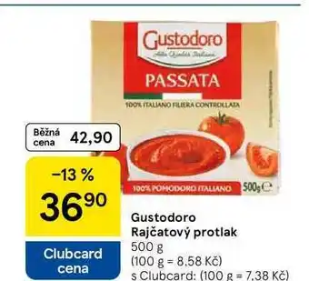 Tesco Gustodoro Rajčatový protlak, 500 g nabídka