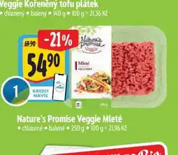 Albert Nature's Promise Veggie Mleté 250 g nabídka