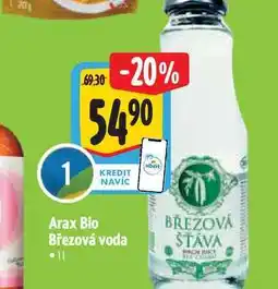 Albert Arax Bio Březová voda 1 l nabídka