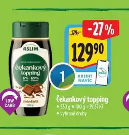 Albert Čekankový topping 330 g nabídka