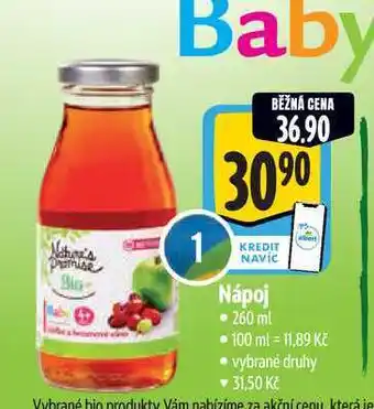 Albert Nápoj 260 ml nabídka