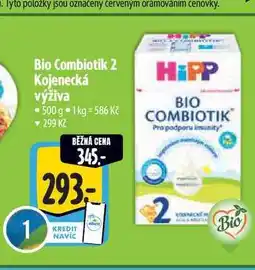 Albert Bio Combiotik 2 HiPP Kojenecká výživa 500 g nabídka