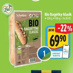 Albert Bio Bagetky klasik 200 g nabídka