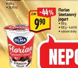Albert Florian Smetanový jogurt 150 g nabídka
