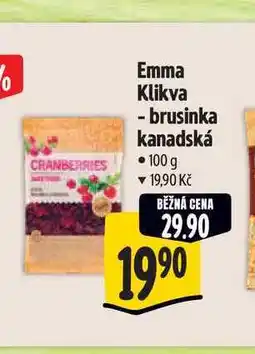 Albert Emma Klikva - brusinka kanadská 100 g nabídka