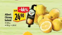 Albert Albert Citrony balené 500 g nabídka