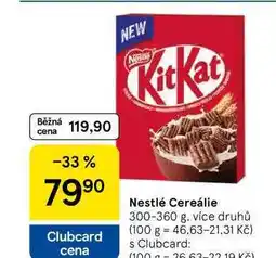 Tesco Nestlé Cereálie, 300-360 g nabídka
