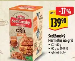 Albert Sedlčanský Hermelín na gril 407-450 g nabídka