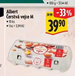 Albert Albert Čerstvá vejce M 10 ks nabídka