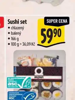 Albert Sushi set 166 g nabídka