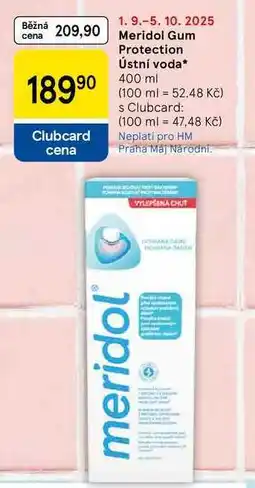 Tesco Meridol Gum Protection Ústní voda, 400 ml nabídka