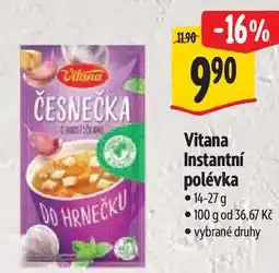 Albert 0 Vitana Instantní polévka 14-27 g nabídka