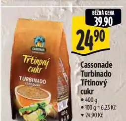 Albert Cassonade Turbinado Třtinový cukr 400 g nabídka