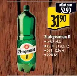 Albert Zlatopramen 11 světlý ležák 1,5 l nabídka