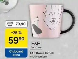 Tesco F&F Home Hrnek motiv pejsek nabídka