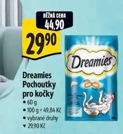 Albert Dreamies Pochoutky pro kočky 60 g nabídka