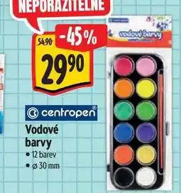 Albert Vodové barvy 12 barev nabídka