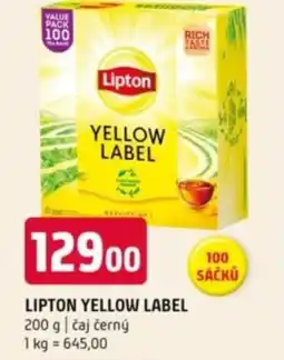 Terno Lipton yellow label nabídka