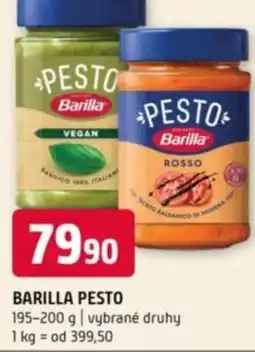Terno Barilla Pesto nabídka