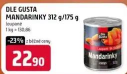 Terno Dle gusta mandarinky nabídka