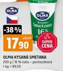 Terno Olma kysaná smetana nabídka